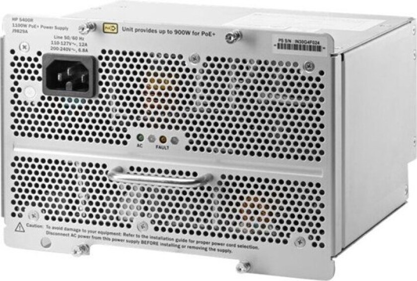 E Strømforsyning (PSU) - 1100 Watt - 80 Plus