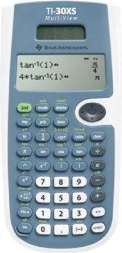 TI-30XS MultiView - Vitenskapelig kalkulator