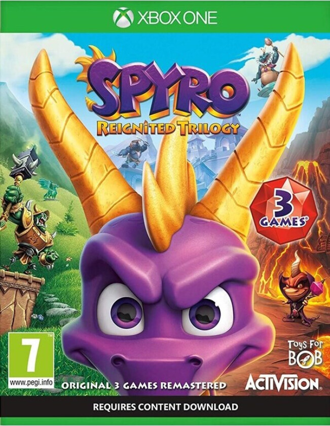 Spyro Reignited Trilogy - Microsoft Xbox One - Action