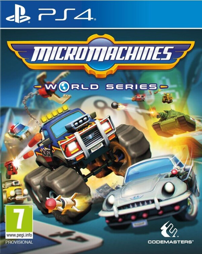 Micro Machines World Series - Sony PlayStation 4 - Racing