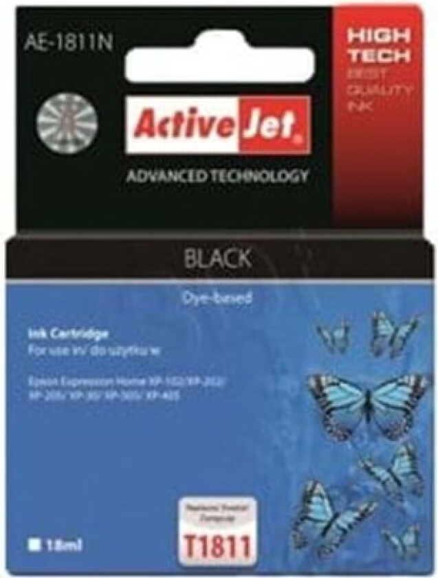 ActiveJet AE-1811N Supreme version - Blekkpatron Dye-based black