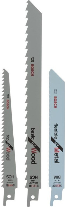 Bajonettsagbladsett S 922 EF, S 644 D, S 1111 K S 922 EF; S 644 D; S 1111 K