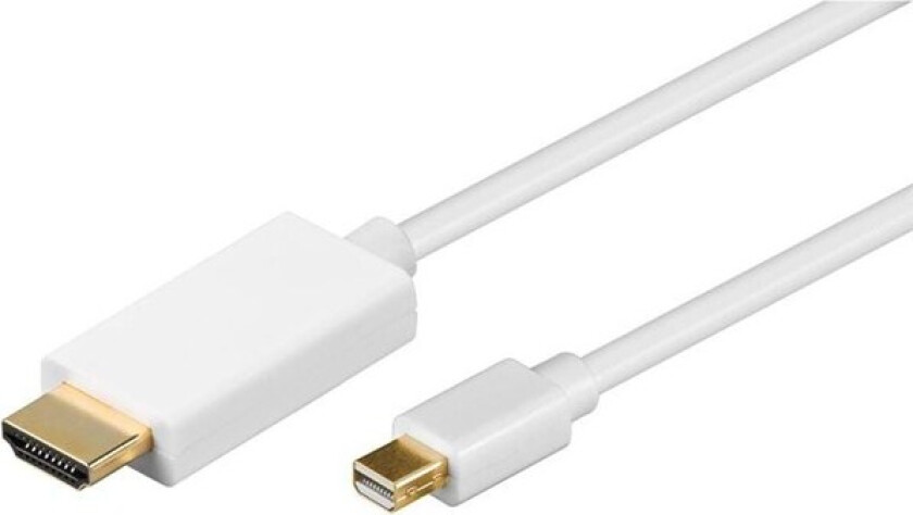 Mini-displayport til HDMI-kabel 1 m