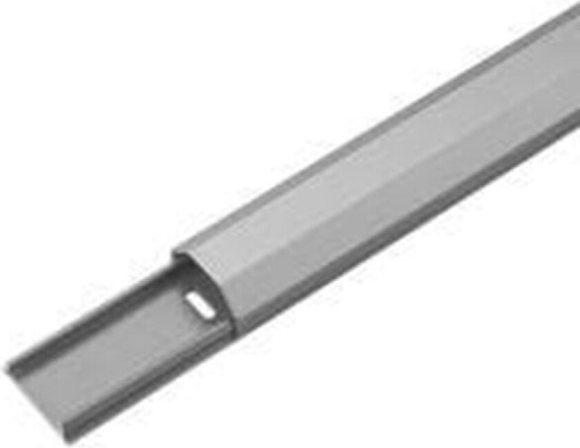 Aluminium-Kabelkanal 1.1 m 33 mm silber