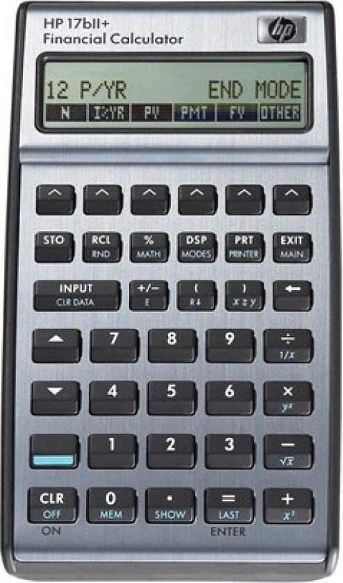 17bII+ Financial Calculator