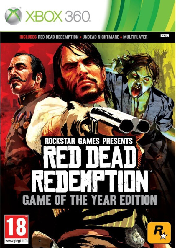 Red Dead Redemption (Game of the Year Edition) - Microsoft Xbox 360 - Action