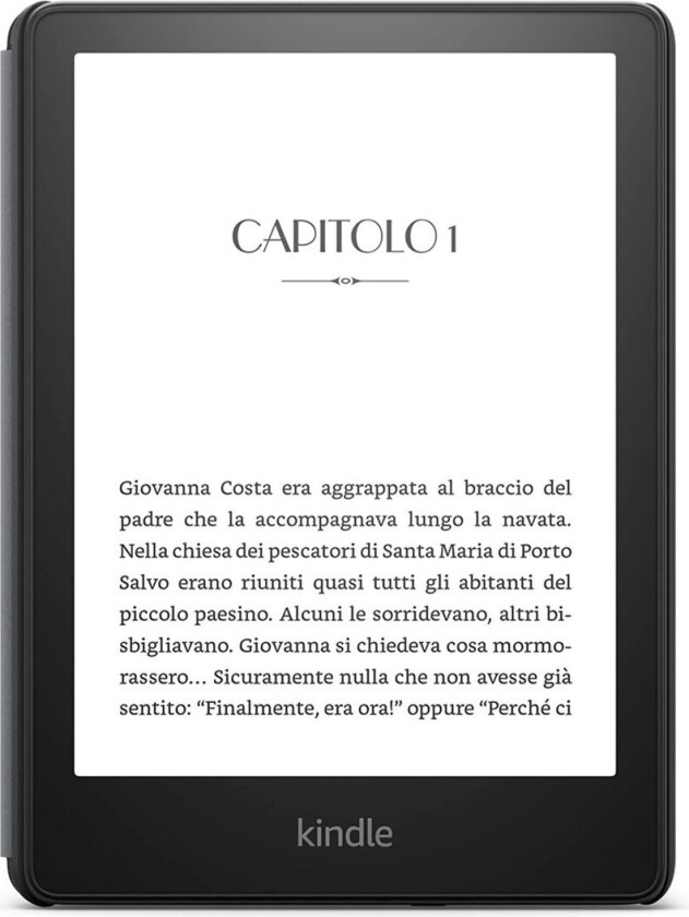 Kindle Paperwhite - 11. generasjon - eBook-leser - 8 GB - 6.8 monokrom Paperwhite - berøringsskjerm - Bluetooth, Wi-Fi - svart - Lockscreen Ad-Supported