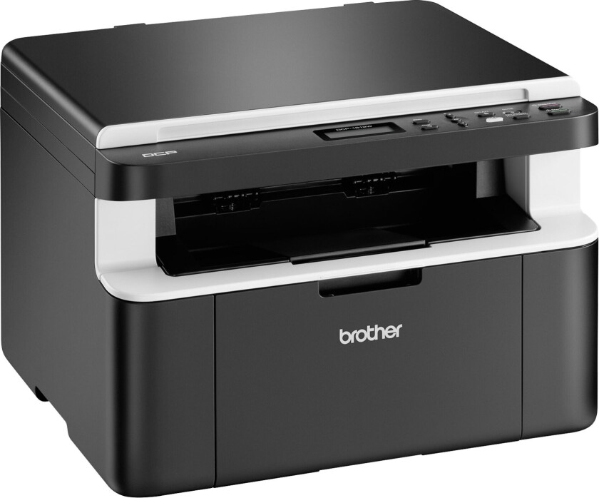 DCP-1612W, Laser, Mono-printing, 2400 x 600 DPI, Mono-kopiering, A4, Sort, Hvit