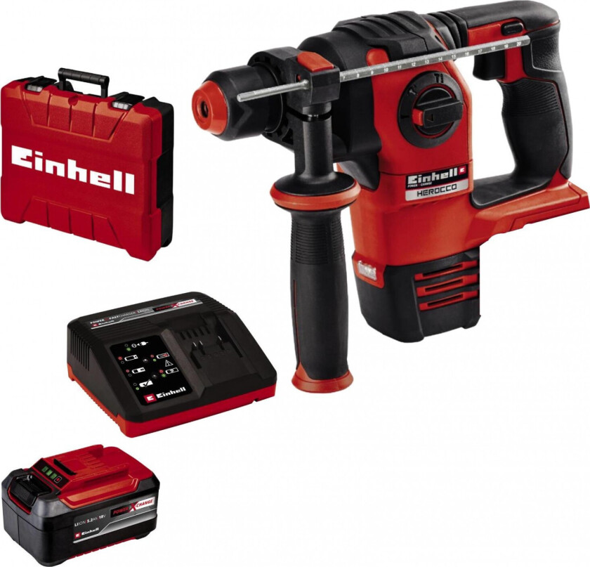 HEROCCO 5.2Ah EINHELL battery impact and charge hammer