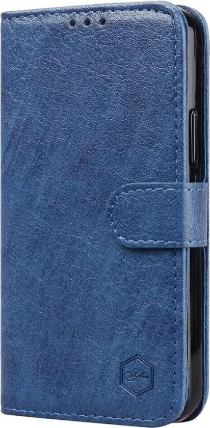 Samsung Galaxy A05s Kunstskinn Deksel m. Lommebok & Stativ - Blå