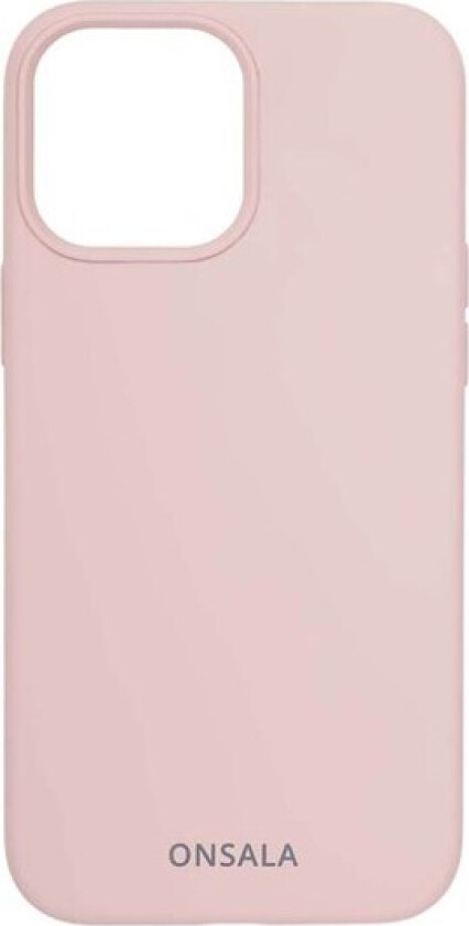ONSALA Mobildeksel Silikon Sand Pink - iPhone 13 Pro Max