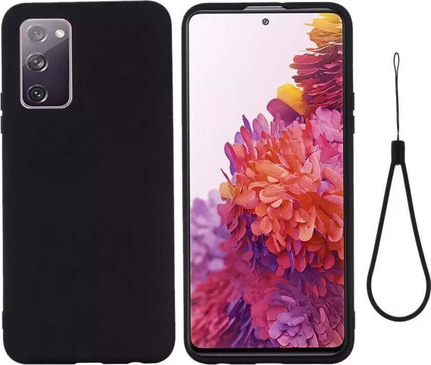 Samsung Galaxy S20 FE / S20 FE (5G) Silikondeksel - Svart