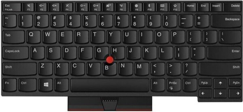 01HX487, Tastatur, Engelsk, Bakgrunnsbelyst tastatur, , Thinkpad T480