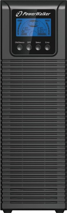 VFI 2000 TGS, Dobbeltkonvertering (Online), 2 kVA, 1800 W, 176 V, 300 V, 40/70 Hz