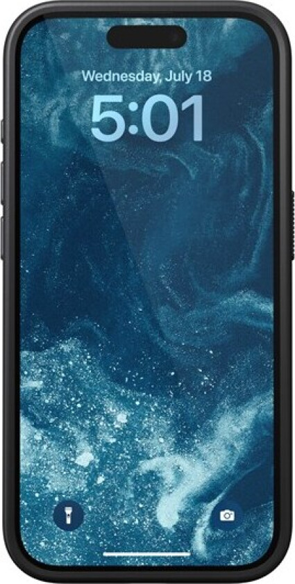 NOMAD iPhone 15 Pro Deksel Sport Case Svart