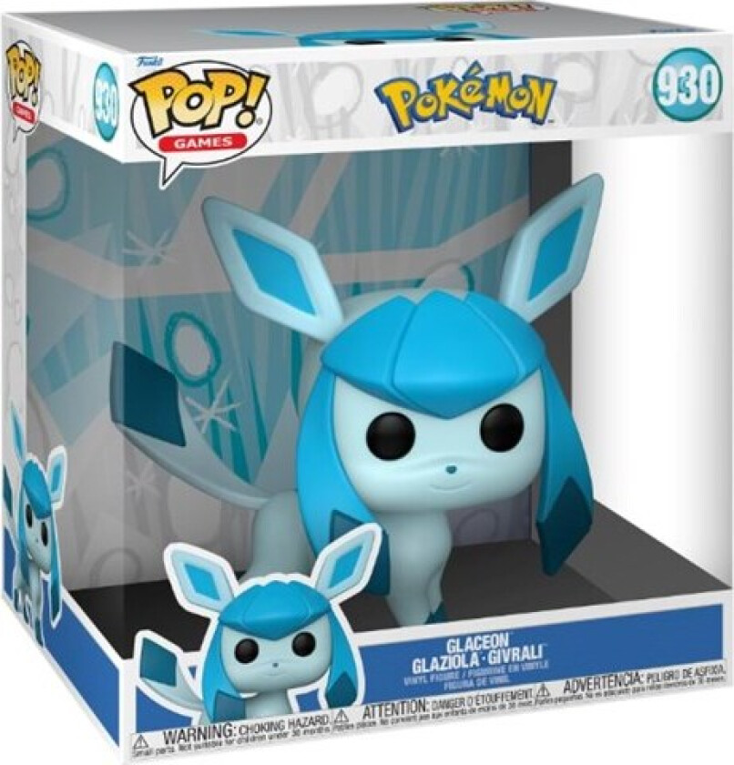 Funko Pop Jumbo: Pokemon - Glaceon