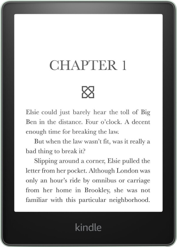 Kindle Paperwhite - 11. generasjon - eBook-leser - 16 GB - 6.8 monokrom Paperwhite - berøringsskjerm - Bluetooth, Wi-Fi - agavegrønn