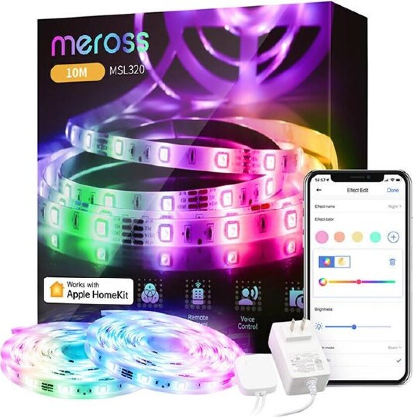 MSL320, Universale lysstriper, Innendørs, Hvit, Variabel, 802.11b,802.11g,Wi-Fi 4 (802.11n), US: FCC EU: CE, RoHS, WEEE