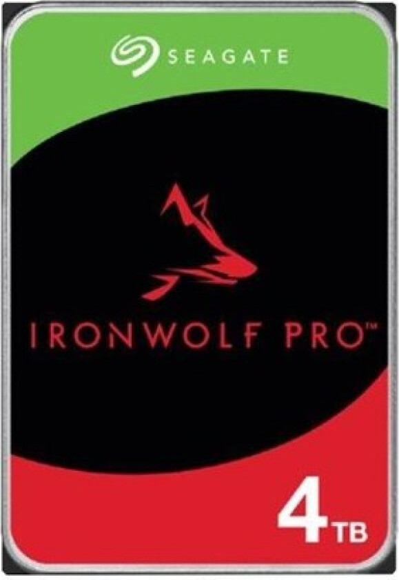 IronWolf Pro ST4000NT001 - Harddisk - 4 TB - intern - 3.5 - SATA 6Gb/s - 7200 rpm - buffer: 256 MB - med 3-års  Rescue Data Recovery