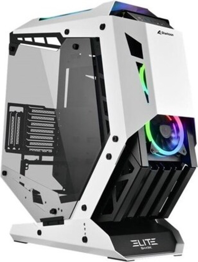 Elite Shark CA700 - MDT - ATX - sidepanel med vindu (herdet glass) - ingen strømforsyning - USB/lyd