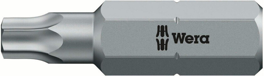 WERA WERK Wera 867/1 Z TORX® W bits Torx® W kærv TX20 længde 25mm 1/4 tilslutning - (10 stk.)