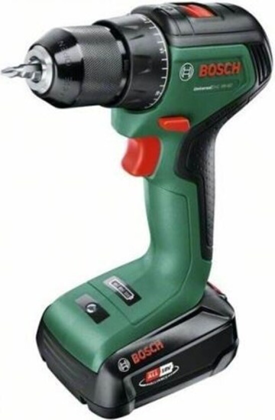 UniversalDrill 18V-60 - Drill/driver - trådløs - 2 hastigheter - nøkkelfri borhylse 13 mm - 60 N·m - 18 V