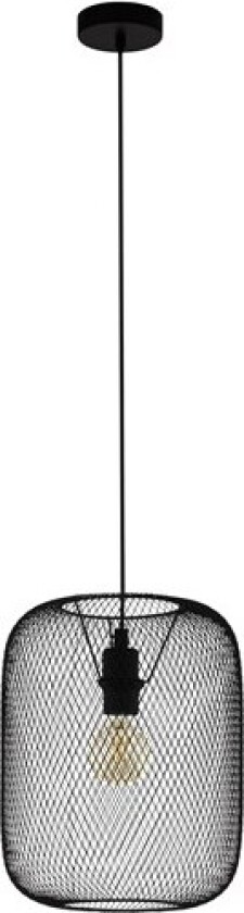 Wrington, Fleksibel montering, Sort, Sort, Stål, IP20, II