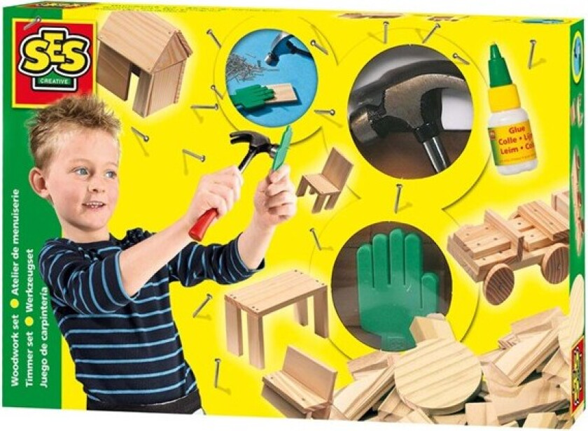 Creative Byggesæt i træ