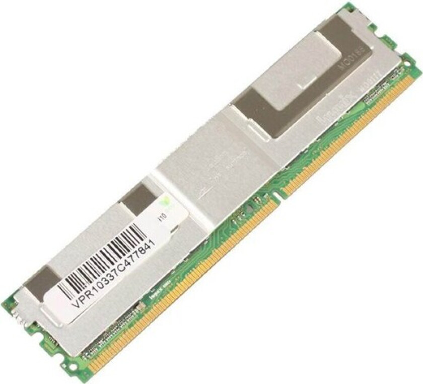 - DDR2 - modul - 4 GB - FB-DIMM 240-pin - 667 MHz / PC2-5300 - Fullt bufret - ECC - for Dell PowerEdge 1950, 2900, 2950, M600, R900