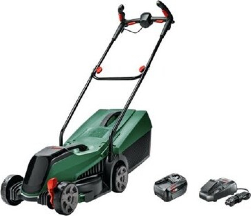 CityMower 18 - Gressklipper - trådløs - 18 V - 4 Ah - 35 cm - 9.9 kg