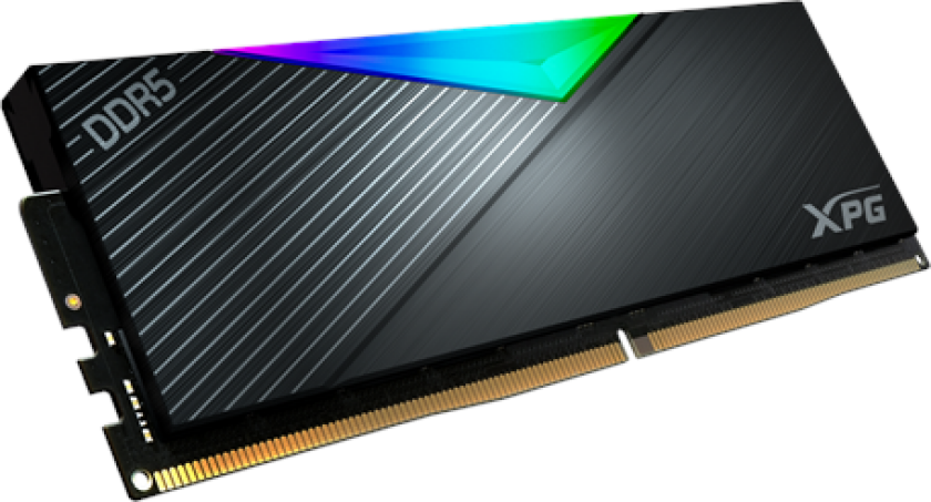 A-Data XPG LANCER RGB - DDR5 - modul - 16 GB - DIMM 288-pin - 5200 MHz / PC5-41600 - CL38 - 1.25 V - ikke-bufret - on-die ECC - svart