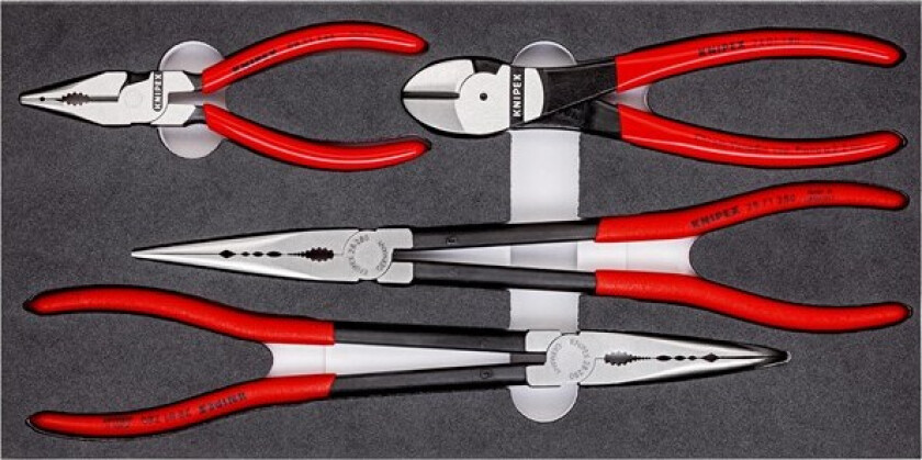 KNIPEX Automotive - Knipetangsett - 4 deler - inn bakke (en pakke 4)