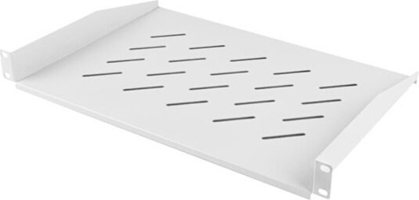 - Rack-hylle - grå, RAL 7035 - 1U - 19