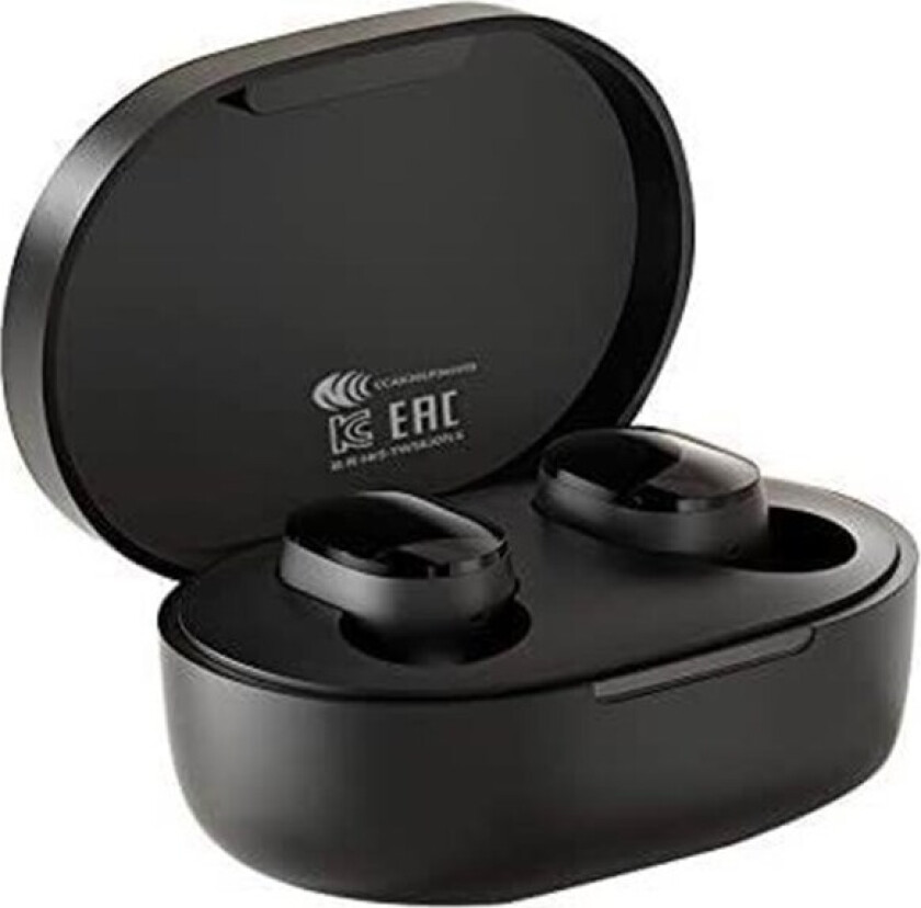 Xiaomi MI True Wireless Earbuds Basic 2S - True wireless-hodetelefoner med mikrofon - i øret - Bluetooth - svart