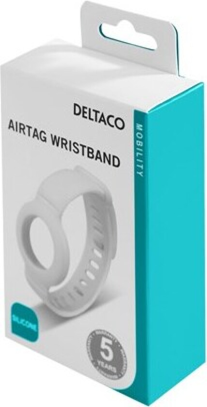 Bilde av Apple AirTag silicone wristband white