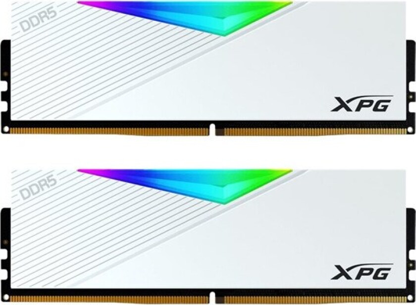 XPG LANCER RGB - DDR5 - kit - 32 GB: 2 x 16 GB - DIMM 288-pin - 5200 MHz / PC5-41600 - unbuffered