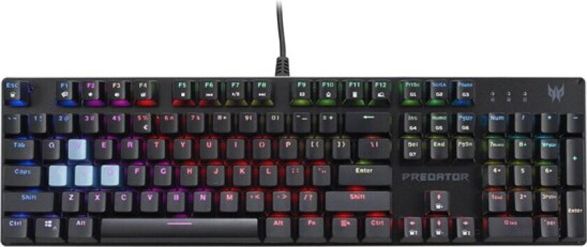 Predator Aethon 303 - Gamingtastatur - US Internasjonal - Svart