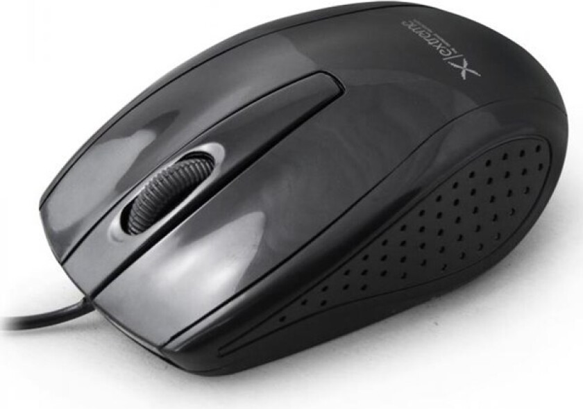 EXTREME BUNGEE 3D MOUSE OPT. CHAIRPERSON USB BLACK - 3D mus - Optisk - 3 knapper - Svart