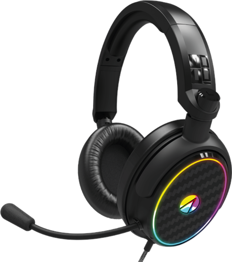 C6-100 Light Up Gaming Headset (Multi Format) Black