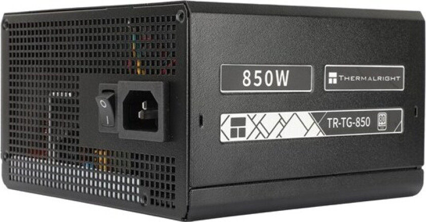 TG (Modular) Svart - Strømforsyning (PSU) - 850 Watt - 120 mm - 80 Plus Gold sertifisert