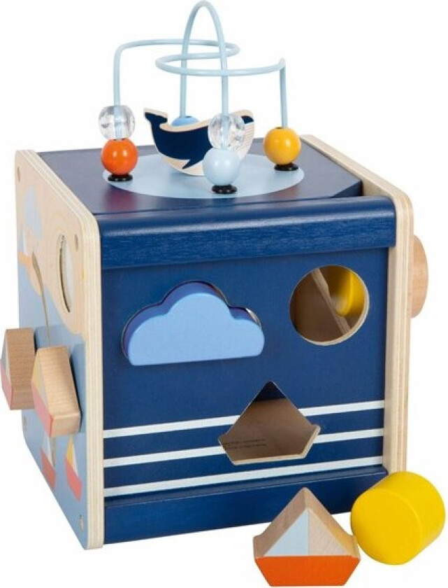 - Wooden Activity Cube Ocean