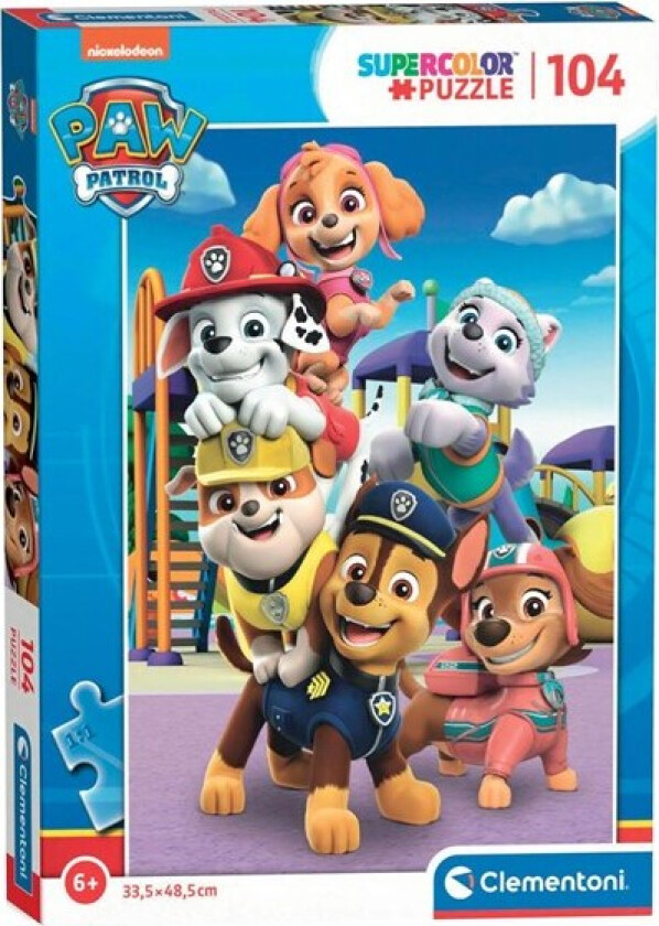 Puzzle - PAW Patrol 104pcs. Gulv