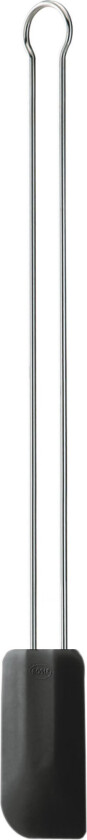 Spatula/dough scraper narrow 26 cm Steel/Black