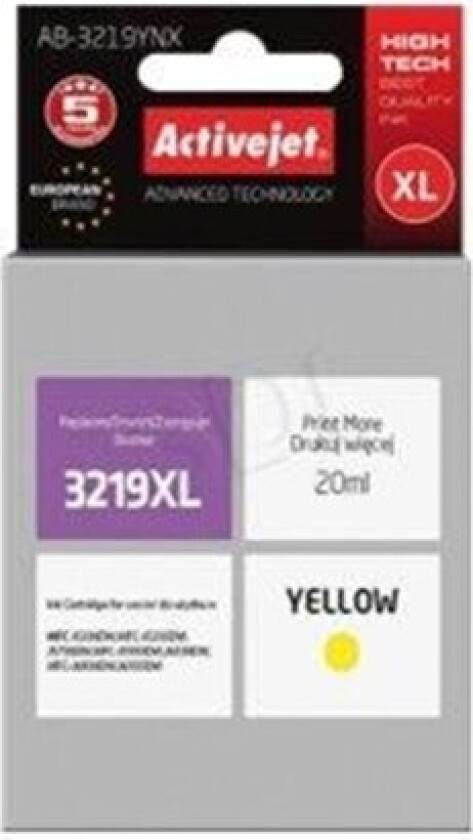Supreme AB-3219YNX - yellow - ink cartridge (alternative for: Brother LC3219XLY) - Blekkpatron Yellow