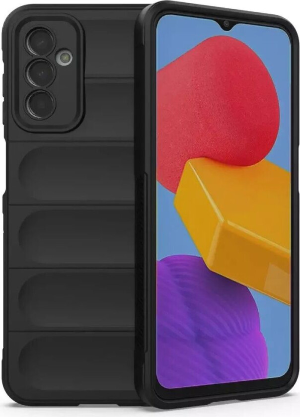 Samsung Galaxy M13 Fleksibelt Plastdeksel - Svart