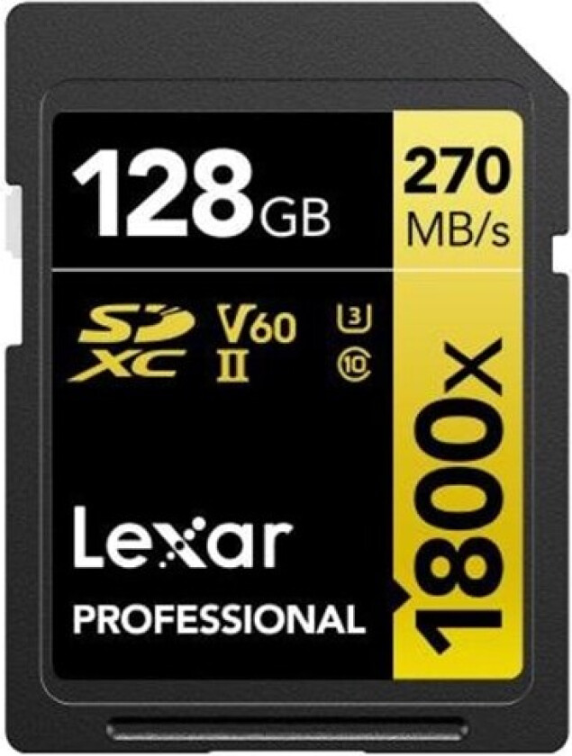 Professional Gold 1800x SD - 280MB/s - 128GB