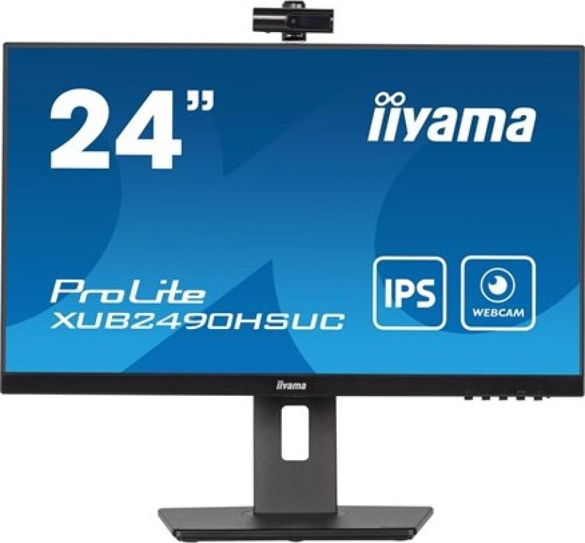 24" iiyama ProLite XUB2490HSUC-B5 - LED monitor - Full HD (1080p) - 24" - 4 ms - Skjerm