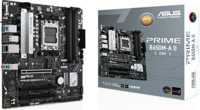 PRIME B650M-A II-CSM Hovedkort - AMD B650 - AMD AM5 socket - DDR RAM - Micro-ATX