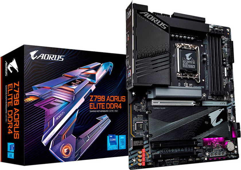 Z790 AORUS ELITE DDR4 Hovedkort - Intel Z790 - Intel LGA1700 socket - DDR4 RAM - ATX