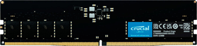 Classic DDR5-5200 - 16GB - CL42 - Single Channel (1 stk) - AMD EXPO - Svart